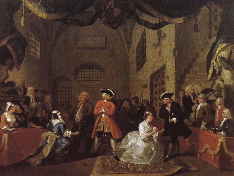 William Hogarth Beggar s opera china oil painting image